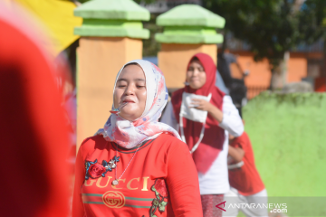 Ada pandemi, nakes di Gorontalo Utara baru peringati HUT Ke-75 RI