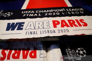 Melihat pernak-pernik edisi final Liga Champions milik PSG