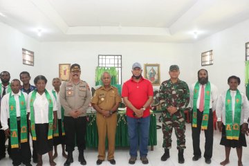 Kapolda Papua resmikan Gereja Patmos di Sarmi