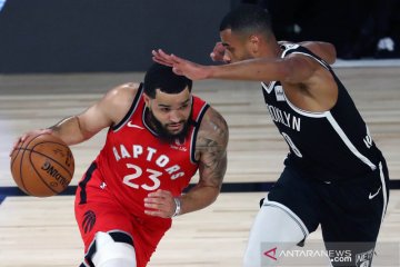 NBA: Raptors singkirkan Brooklyn Nets setelah menang 150 - 122