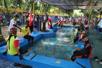 Ada kolam terapi ikan di Jakarta Selatan