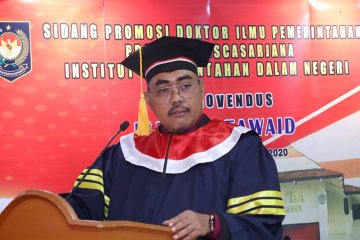 Wakil Ketua MPR Jazilul Fawaid raih gelar doktor llmu pemerintahan