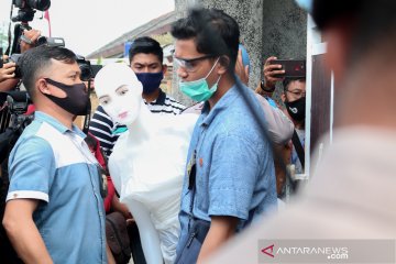 Polresta Mataram gelar rekonstruksi pembunuhan LNS