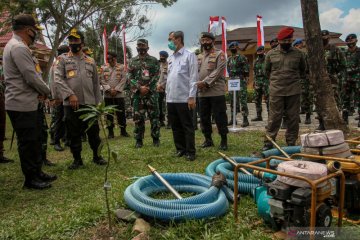 Apel Kesiapsiagaan Karhutla di Riau