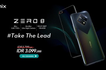 Infinix Zero 8 resmi dirilis, cek harganya