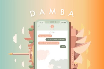 Amabel Odelia rilis video musik "Damba" yang direkam di dua benua