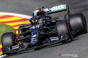 Hamilton puncaki FP3 GP Belgia, Ferrari melempem