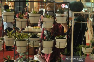 Festival tanaman hias di pusat perbelanjaan