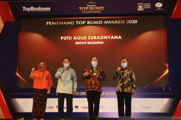 Buleleng raih empat penghargaan 'TOP BUMD Award 2020'