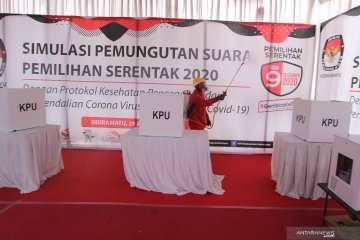 KPU Indramayu sediakan bilik khusus "37,3 drajat Celsius" pada pilkada