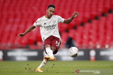 Aubameyang akui sempat tebersit tinggalkan Arsenal