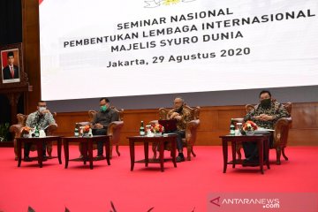 Ketua MPR dorong pembentukan Majelis Syuro Dunia demi perdamaian dunia