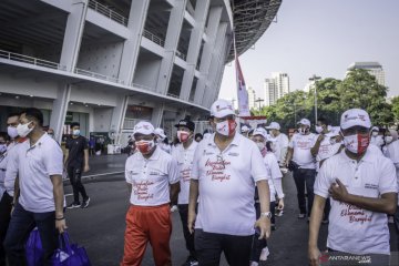 Menko Airlangga: Bangkitnya ekonomi dimulai dari disiplin pakai masker