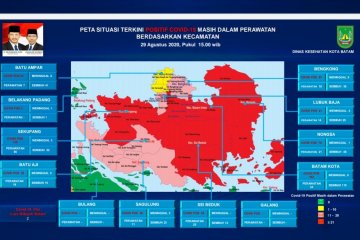 Kasus COVID-19 terus bertambah, 4 kecamatan di Batam zona merah