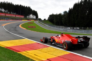 Ferrari jeblok di kualifikasi GP Belgia