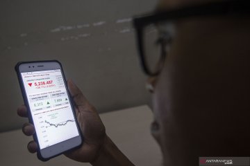 Hingga Agustus 2020 nilai transaksi saham warga Sumbar Rp4,17 triliun