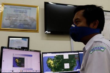 BMKG mendeteksi 5.406 titik panas di Kalimantan Barat