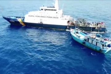 KKP tangkap tiga kapal pencuri ikan asal Vietnam di Laut Natuna