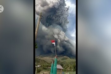 PVMBG imbau warga sekitar Gunung Sinabung tidak panik