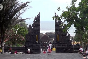 Libur Idul Adha, Tanah Lot ramai dikunjungi wisatawan domestik