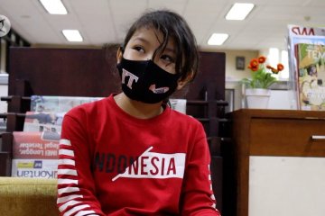 Bangganya Kalila, anak Kalbar jadi model pecahan uang baru