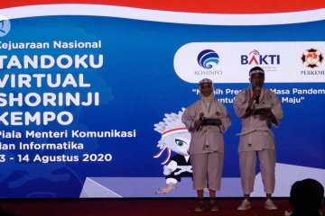 Kejurnas Kempo Piala Menkominfo 2020 digelar secara virtual