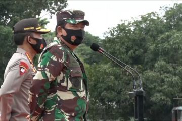 Panglima TNI dan Kapolri lepas Satgas Pendisiplinan Protokol COVID-19 Papua