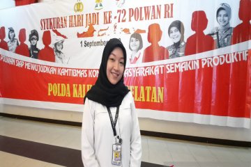 Briptu Sheren Septiana, Polwan berprestasi internasional