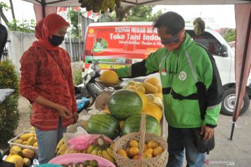 Toko Tani Sumsel di platform aplikasi Gojek