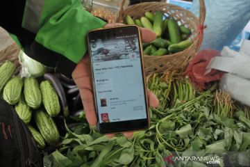 Toko Tani Sumsel di platform aplikasi Gojek