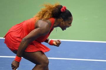 Serena Williams menangi babak pertama US Open