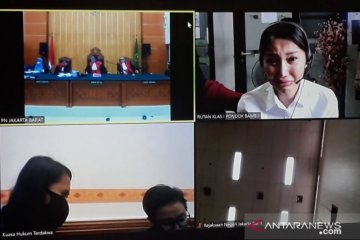 Lucinta Luna sampaikan pledoi dalam sidang kasus narkoba