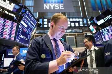 Wall Street ditutup anjlok tertekan kekhawatiran perlambatan ekonomi