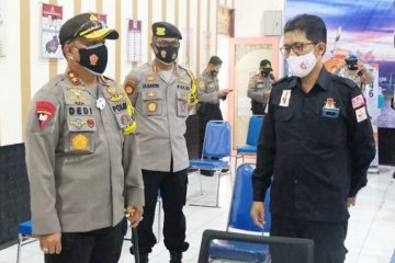 Kapolda cek kesiapan KPU jelang pendaftaran peserta Pilkada Kalteng