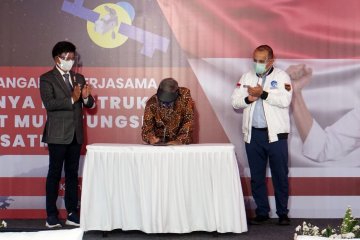 PSN resmikan dimulainya konstruksi Satelit Multifungsi Satria