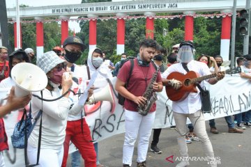 Aksi damai musisi Bogor