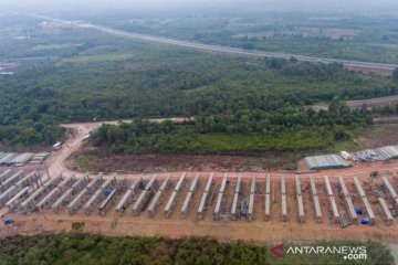 Pembangunan tol Indralaya - Prabumulih