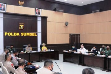 Polda Sumsel gelar pasukan Operasi Mantap Praja Musi