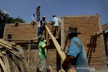 Kementerian PUPR: Penyerapan padat karya bedah rumah capai 84,3 persen