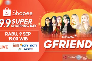 GFRIEND ramaikan Shopee 9.9 Super Shopping Day