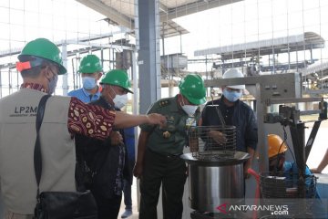 Kementerian Pertahanan studi banding di pabrik tapioka Bangka