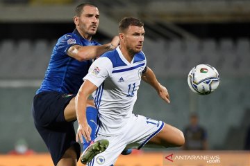 Italia cuma main imbang 1-1 lawan Bosnia-Herzegovina