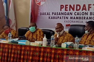 KPU Papua akui satu anggotanya terkonfirmasi terpapar COVID-19