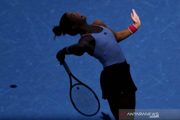 Aksi petenis putri dunia di putaran ketiga US Open