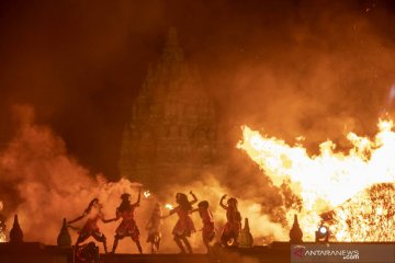 Pentas sendratari Ramayana pertama saat pandemi