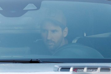 Messi bersiap jalani latihan bersama Barcelona