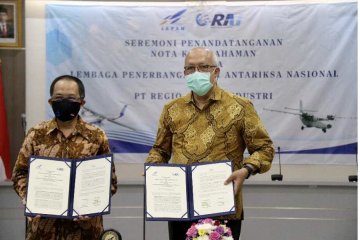 LAPAN dan PT RAI sepakati riset dan kaji terap teknologi penerbangan