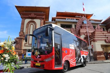 Layanan angkutan perkotaan BTS Kemenhub resmi hadir di Bali