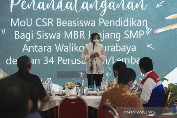 36 perusahaan Surabaya beri CSR beasiswa pendidikan senilai Rp4 miliar