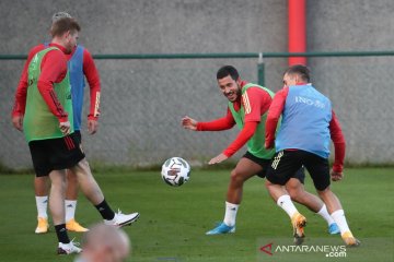 Martinez tak akan ambil risiko mainkan Hazard lawan Islandia